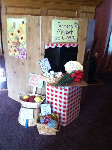 cardboard box with metal handles for farm stand|farmers market cardboard containers.